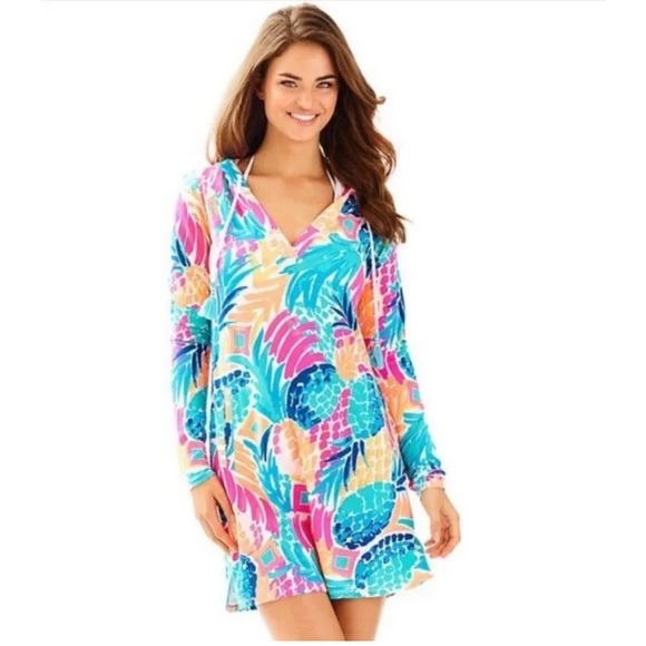 Lily Pulitzer goombay smashed beach cover up - Picture 6 of 9